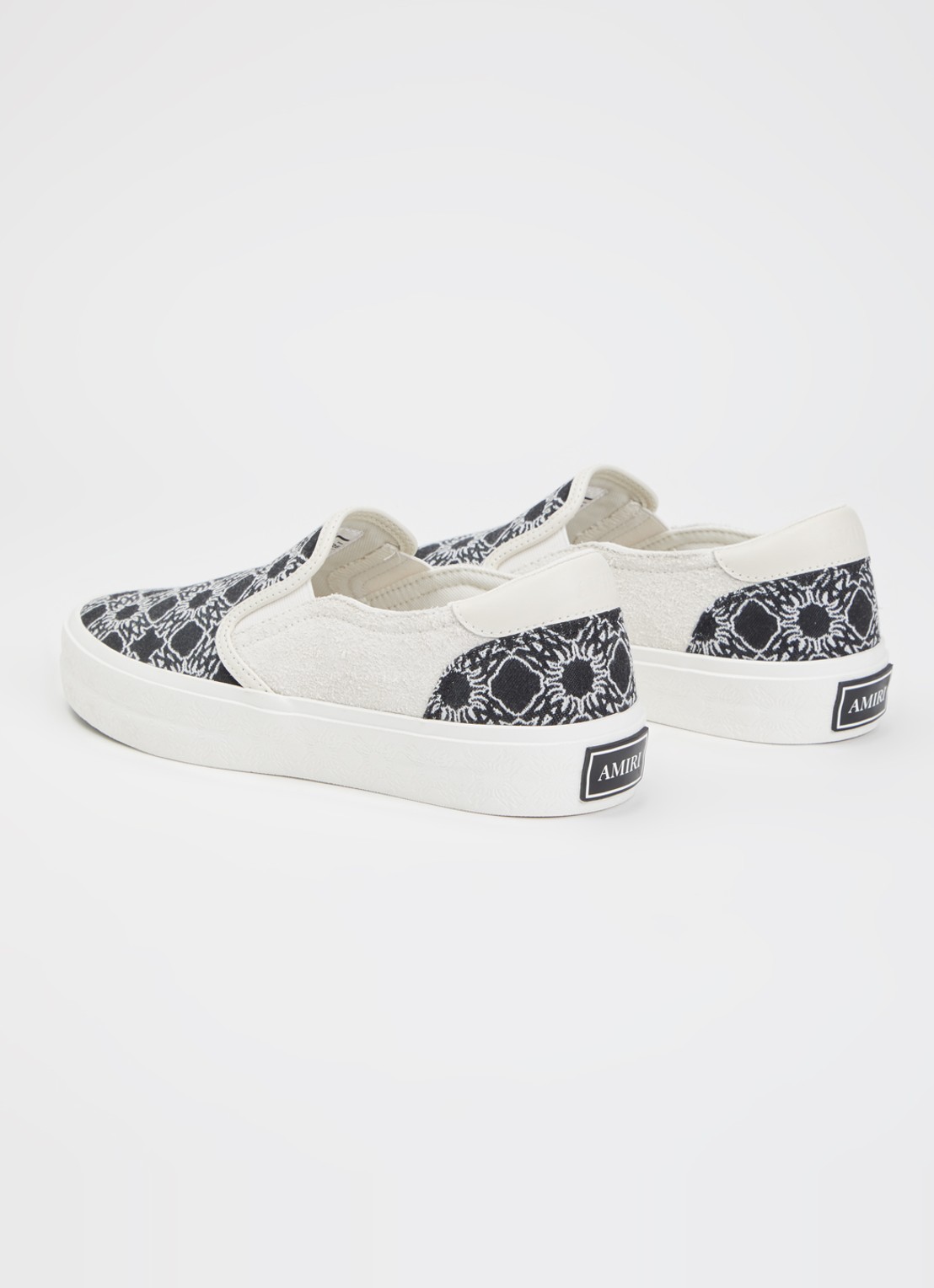 AMIRI Slip-on met logoprint - achterkant 5 zwart
