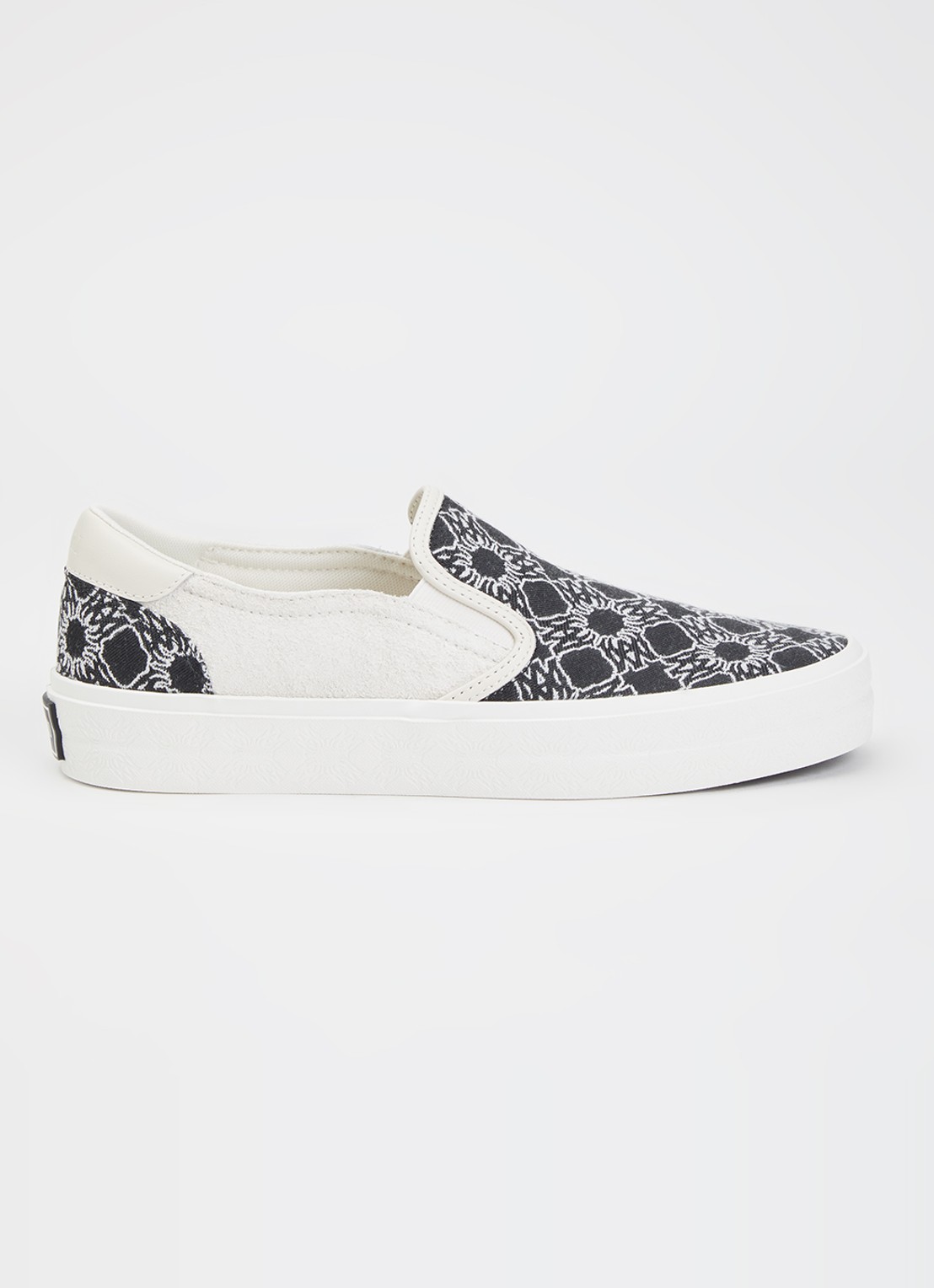 AMIRI Slip-on met logoprint - voorkant 6 zwart