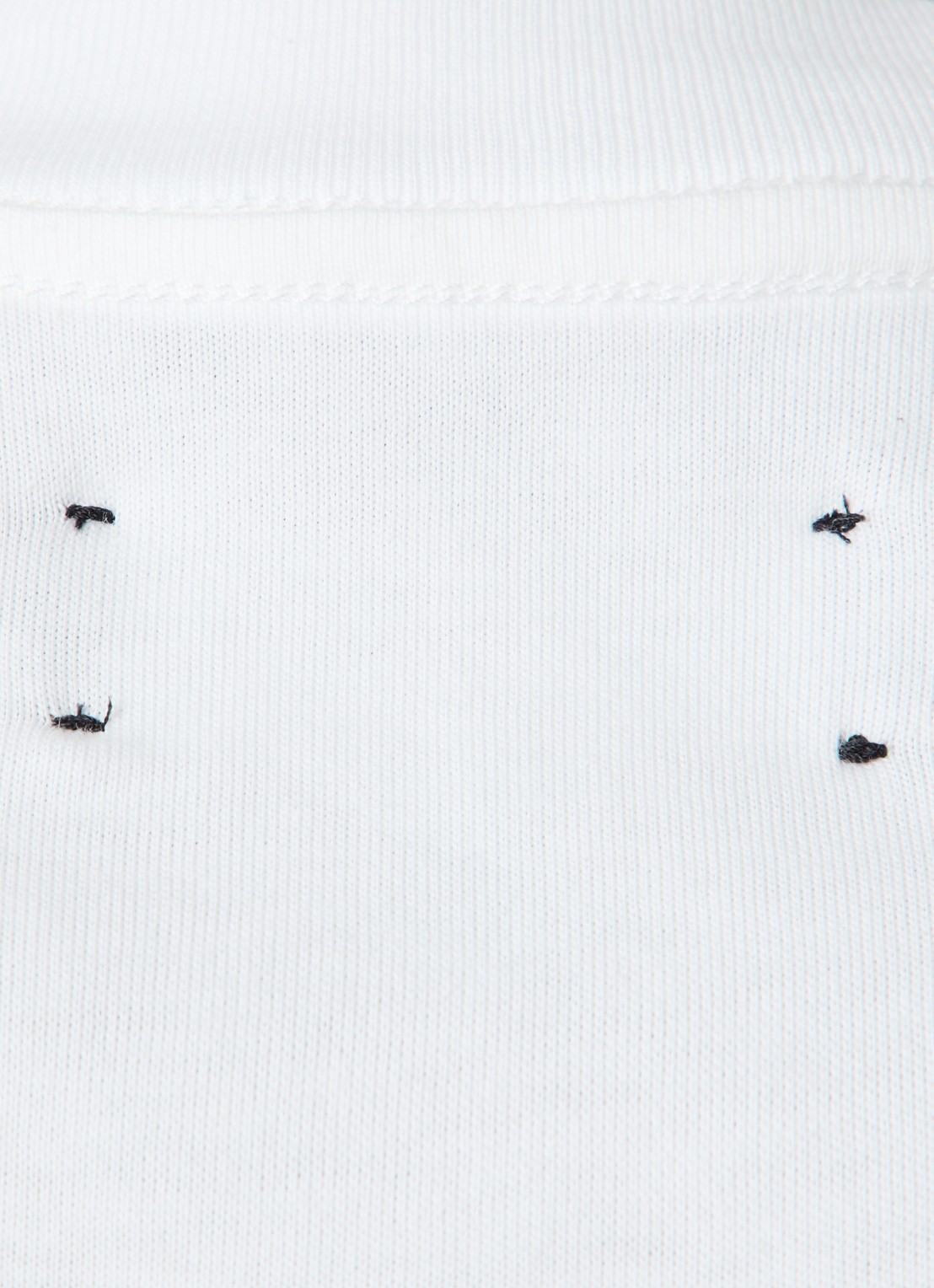 AMIRI Spirit T-shirt met logo- en backprint - detail 4 gebroken wit