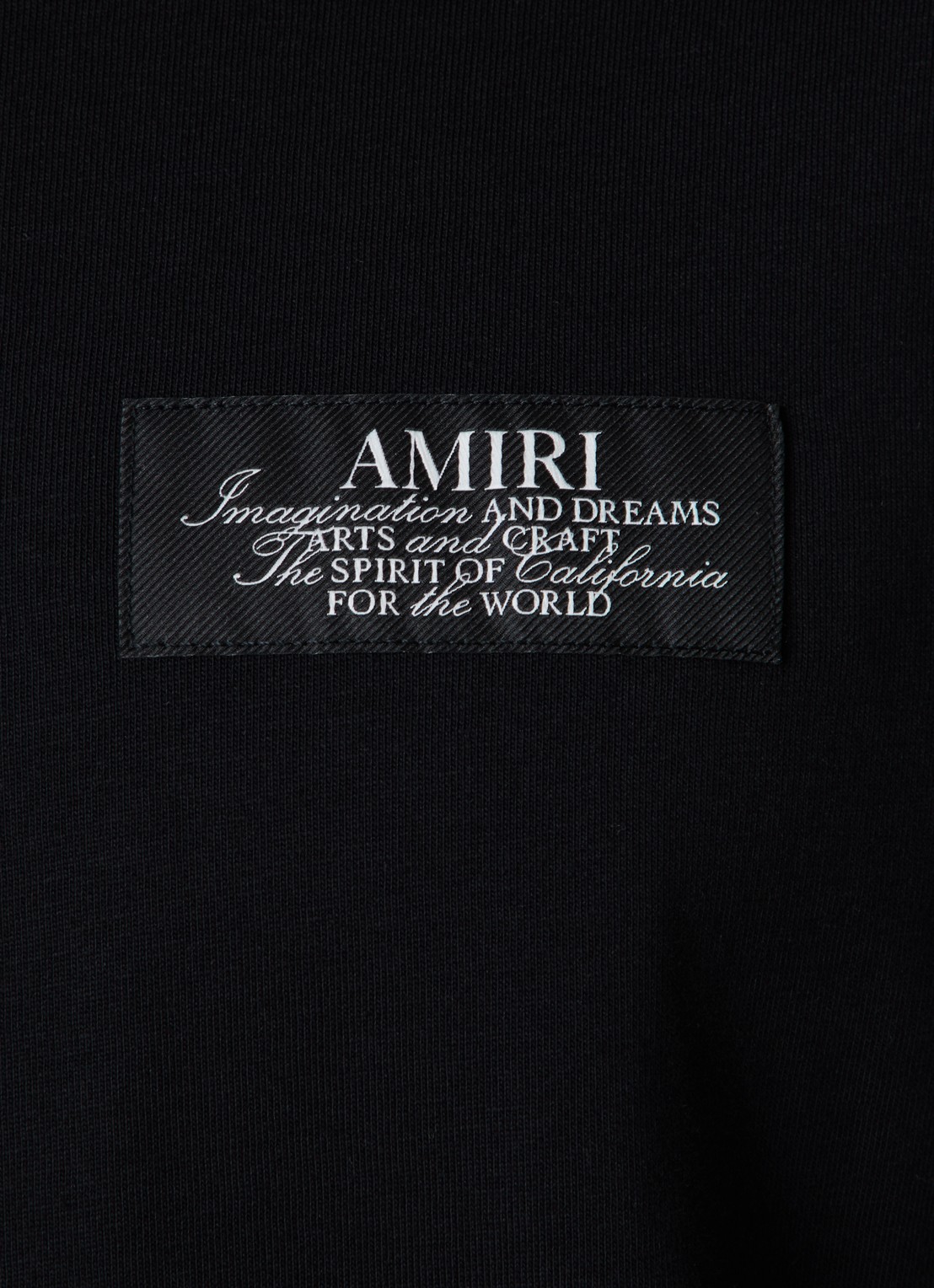 AMIRI Spirit T-shirt met logo- en backprint - detail 2 zwart