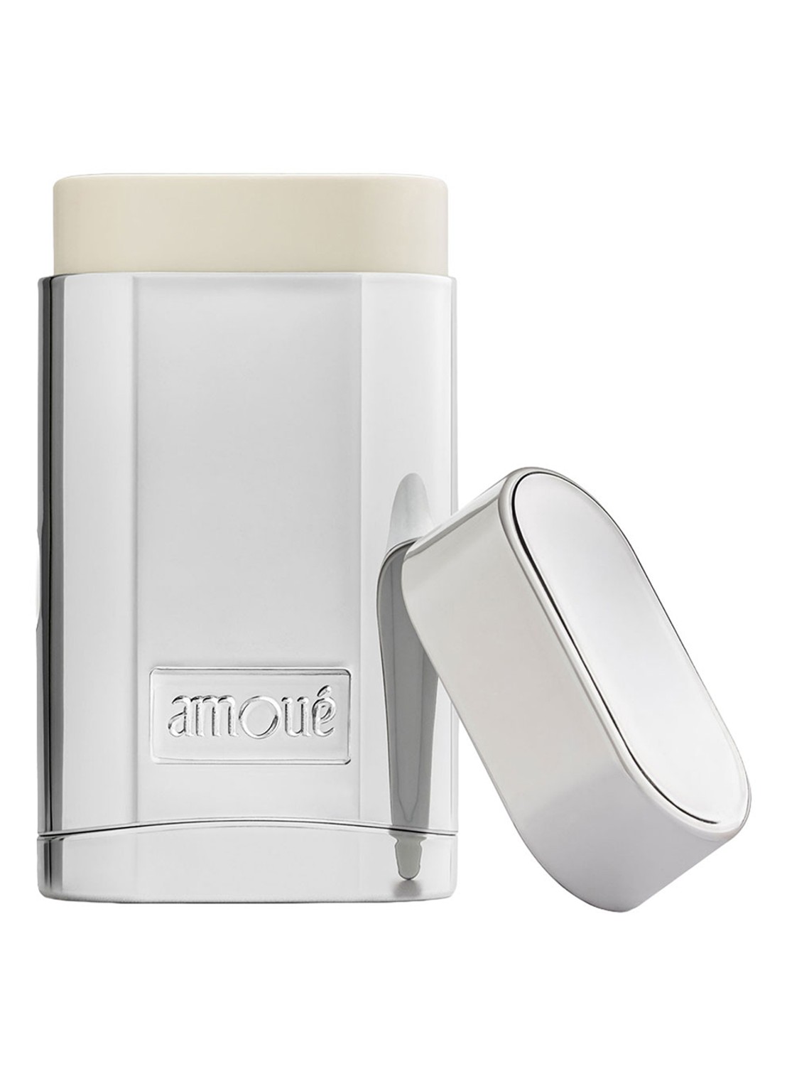 Amoué Refillable Deodorant Case Chocolate - navulbare deodoranthouder - voorkant 4 mirror