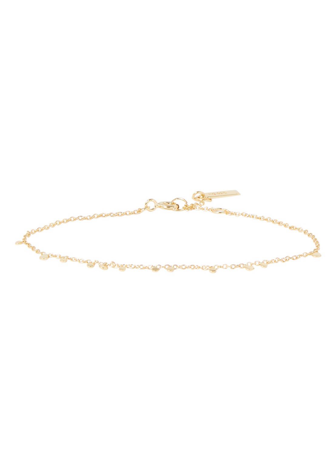 Ania Haie Geometry armband verguld - voorkant 3 goud