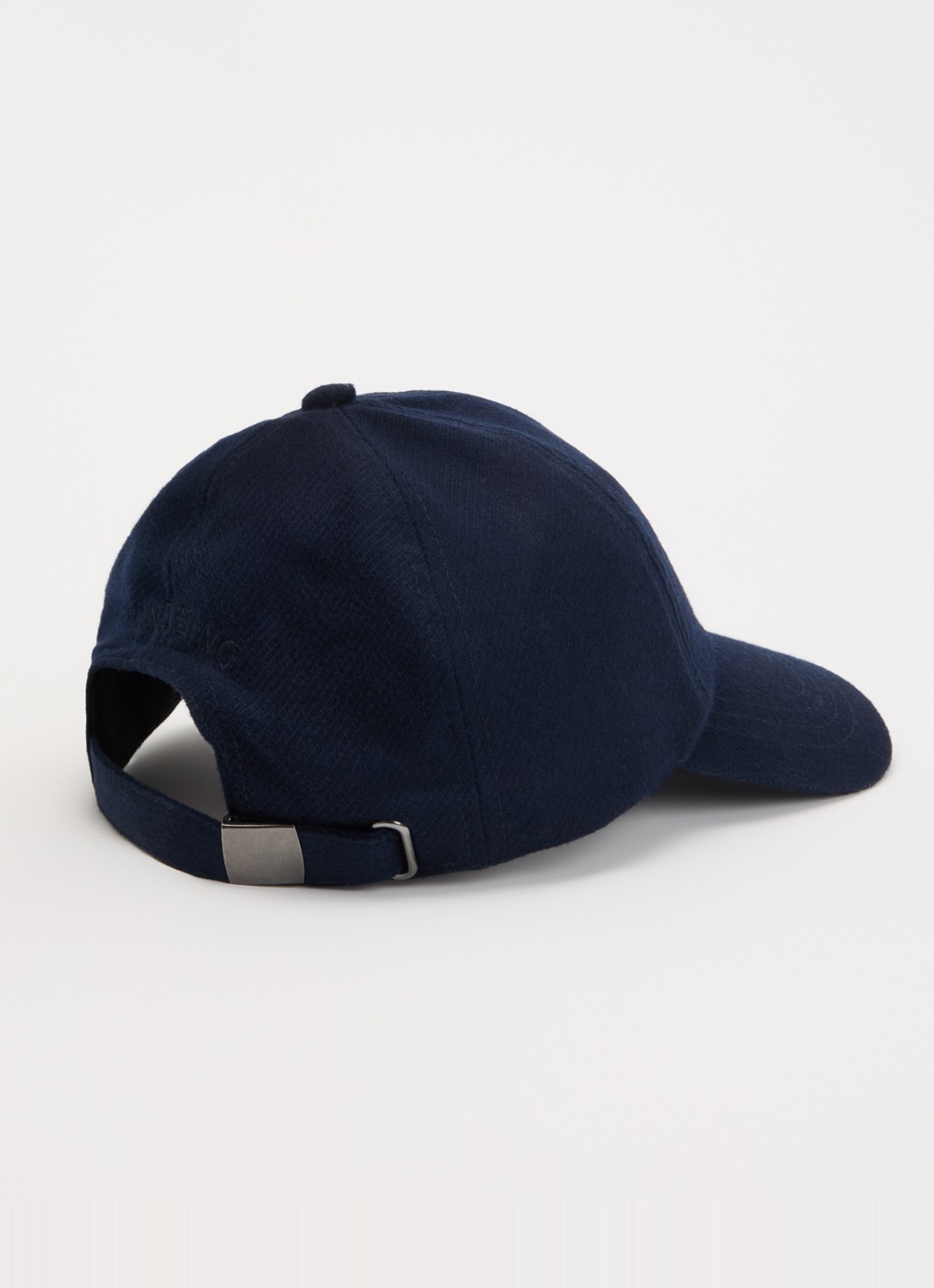 Anine Bing Jeremy pet in wolblend - detail donkerblauw