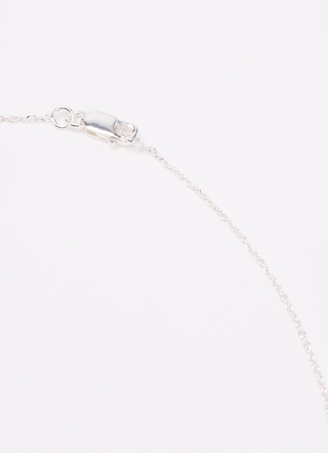 Anna + Nina Anchor ketting verguld - detail 4 zilver