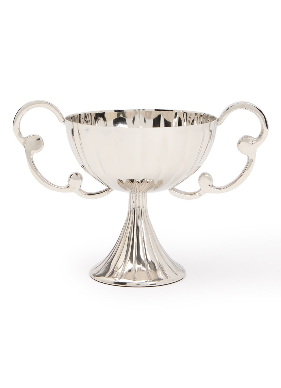 Anna + Nina Argent Eve dessertcoupe 10 cm - voorkant zilver