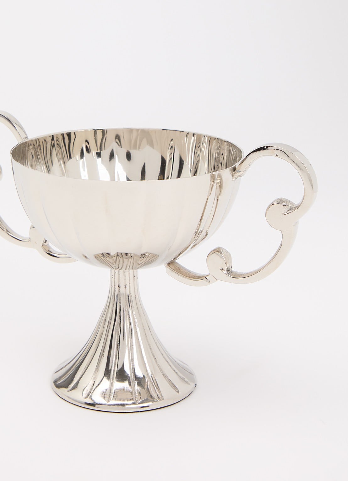 Anna + Nina Argent Eve dessertcoupe 10 cm - voorkant 2 zilver