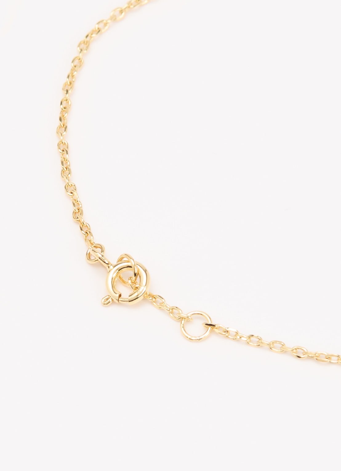Anna + Nina Bravery Heart armband verguld - detail 2 goud