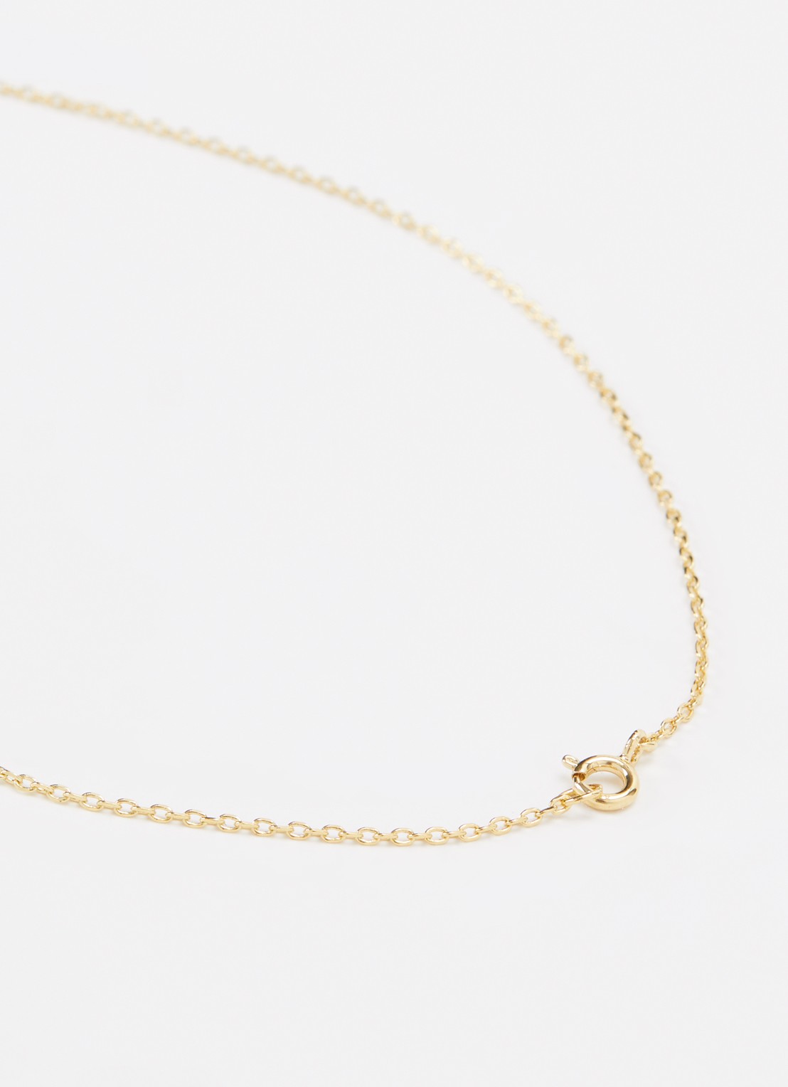 Anna + Nina Bravery Heart ketting  - detail 2 goud