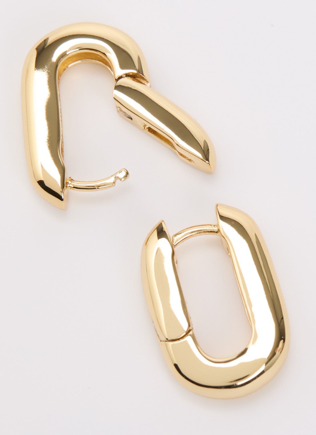 Anna + Nina Cleo oorringen verguld - detail 3 goud