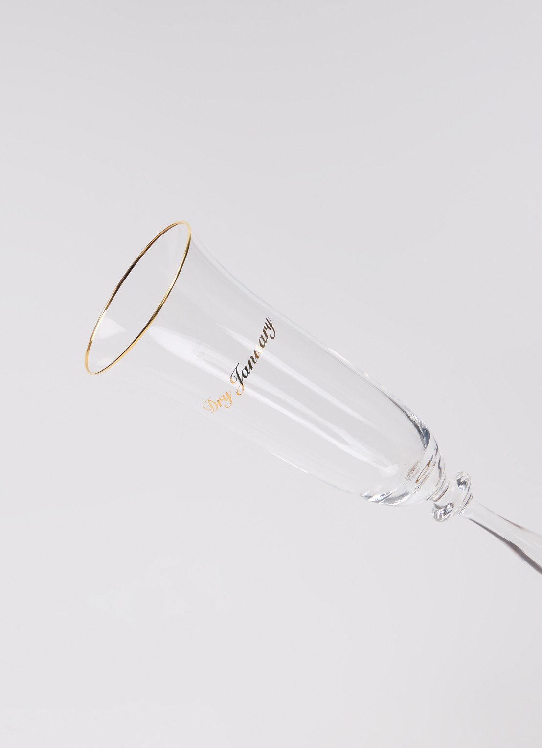 Anna + Nina Dry January champagne glas 20 cl set van 2 - detail 3 goud