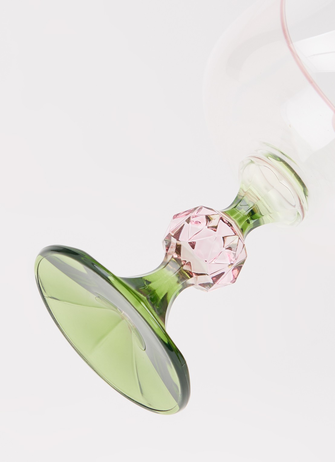 Anna + Nina Evy cocktailglas 20 cl - voorkant 2 groen