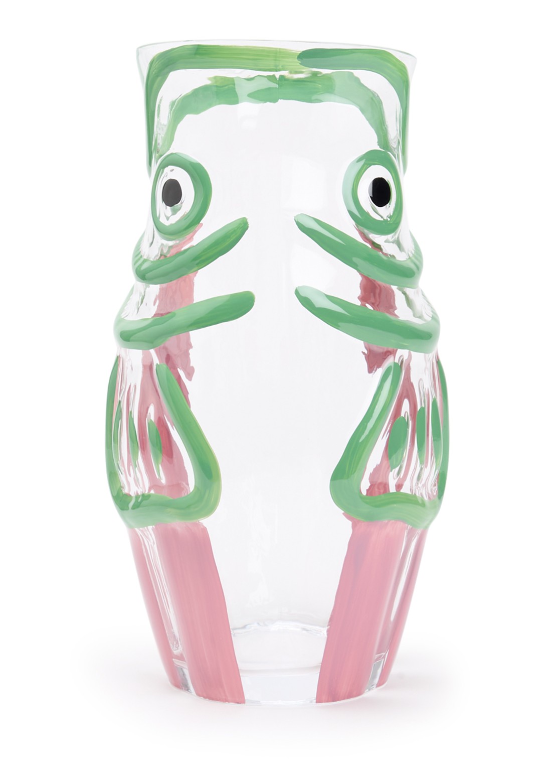 Anna + Nina Fish & Sip waterkaraf 1,5 liter - voorkant groen