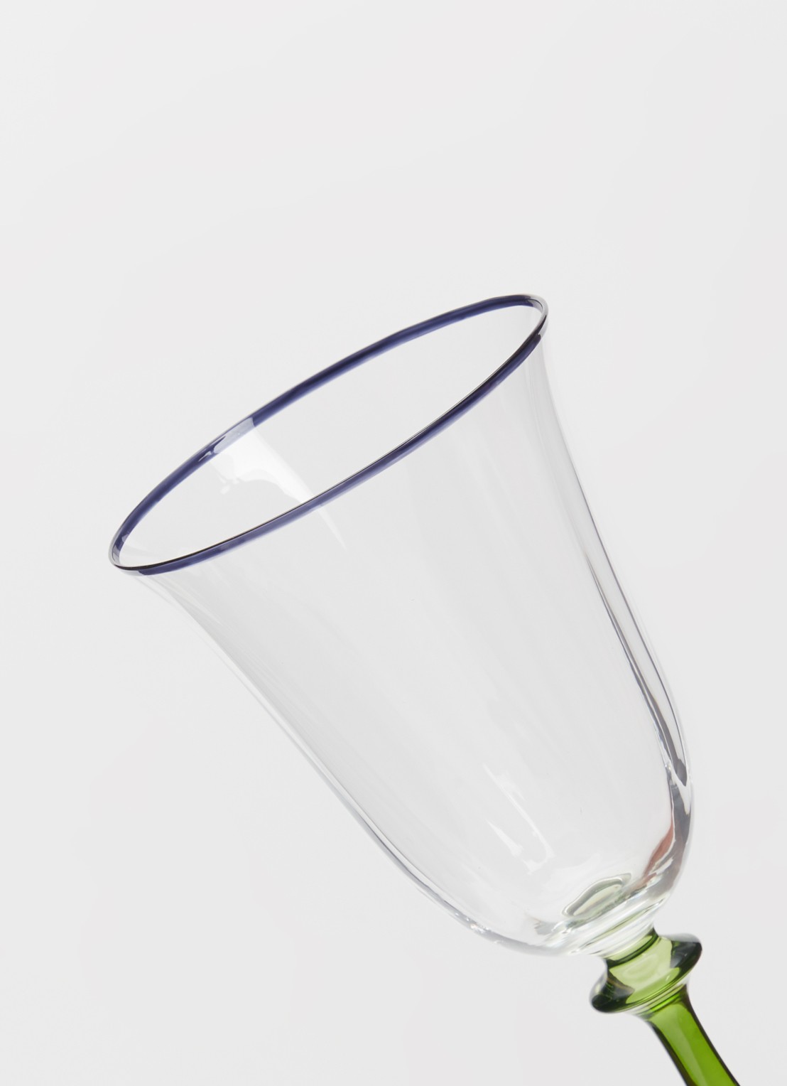 Anna + Nina Freya Optic wijnglas 25 cl - detail 3 groen