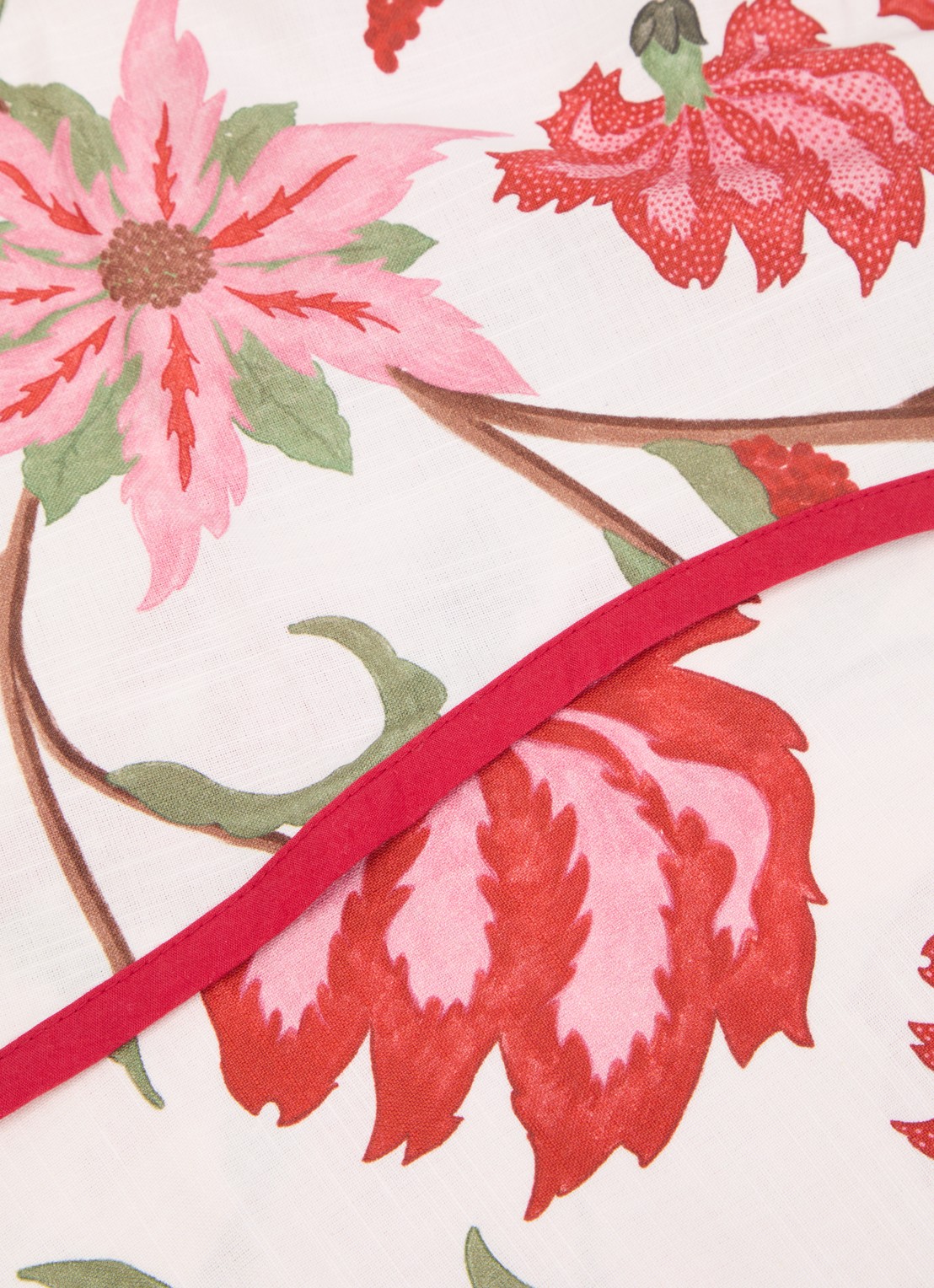 Anna + Nina Garden Reverie tafelkleed 150 x 255 cm - voorkant 2 creme