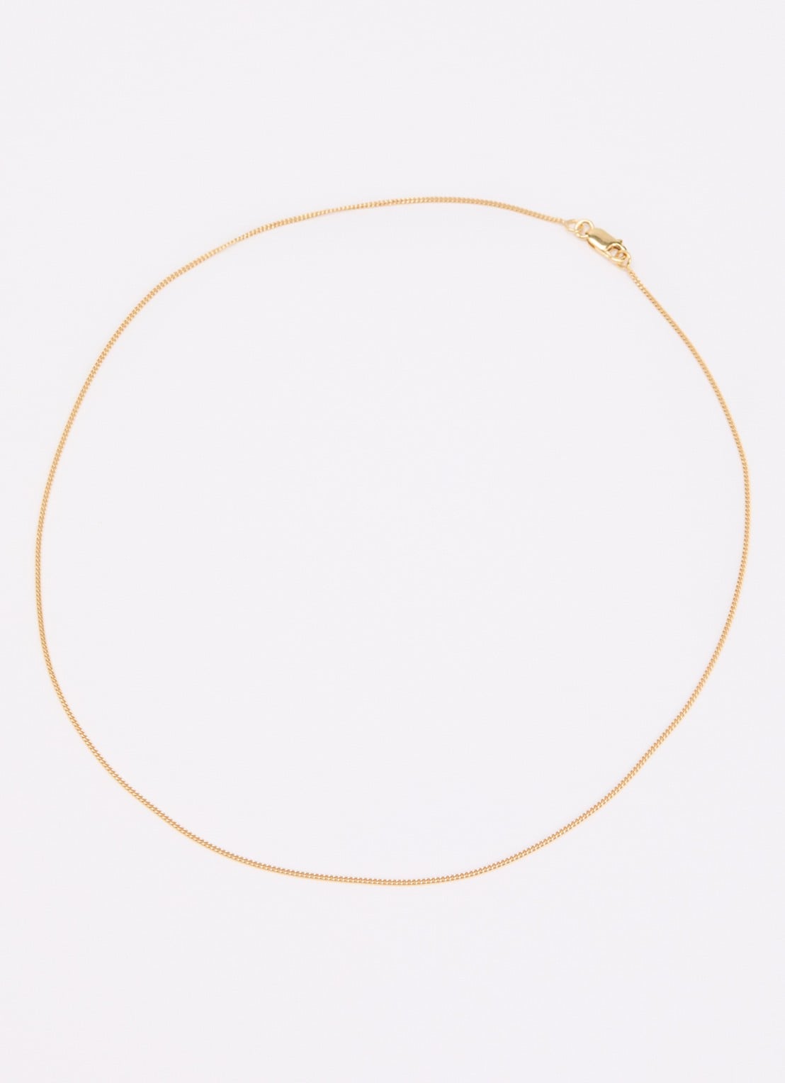 Anna + Nina Gourmet ketting verguld - detail 4 goud
