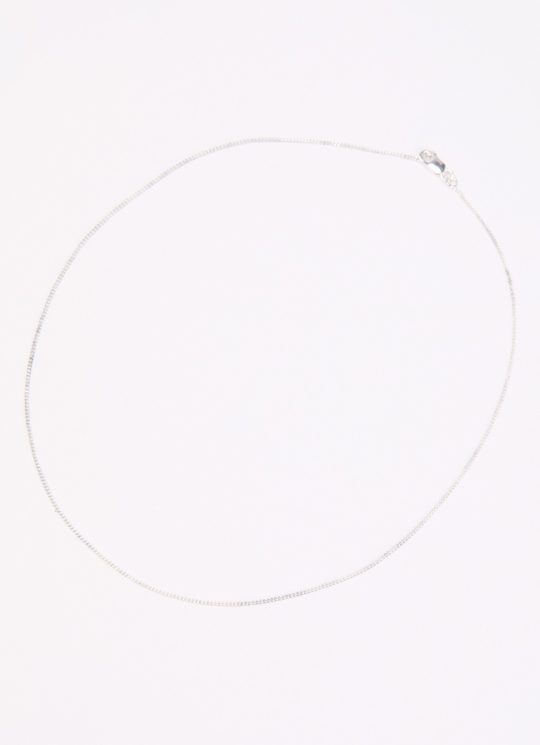 Anna + Nina Gourmet ketting verguld - detail zilver