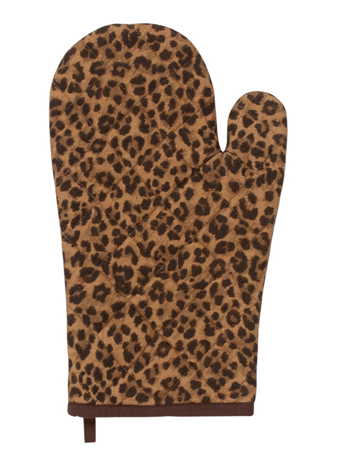 Anna + Nina Leopard ovenwant - voorkant multicolor
