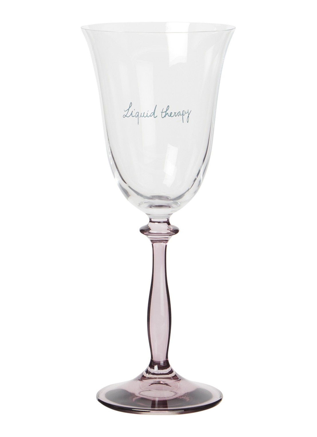 Anna + Nina Liquid Therapy wijnglas 20 cl  - voorkant 2 taupe