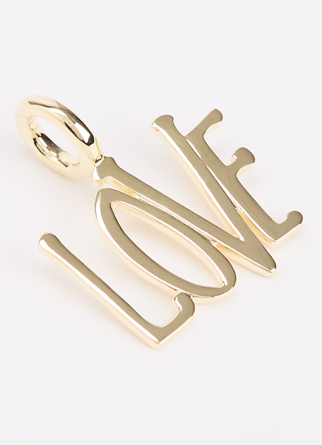Anna + Nina Love bedel - detail goud
