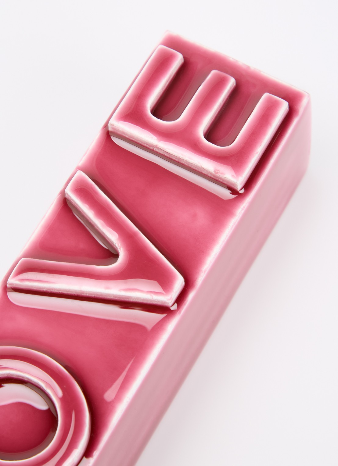 Anna + Nina Love Blossom kandelaar - voorkant 2 roze