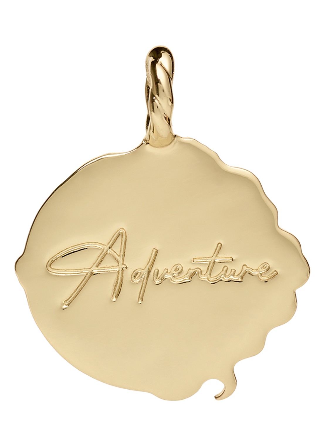 Anna + Nina Memorable Adventure hanger verguld - detail 3 goud