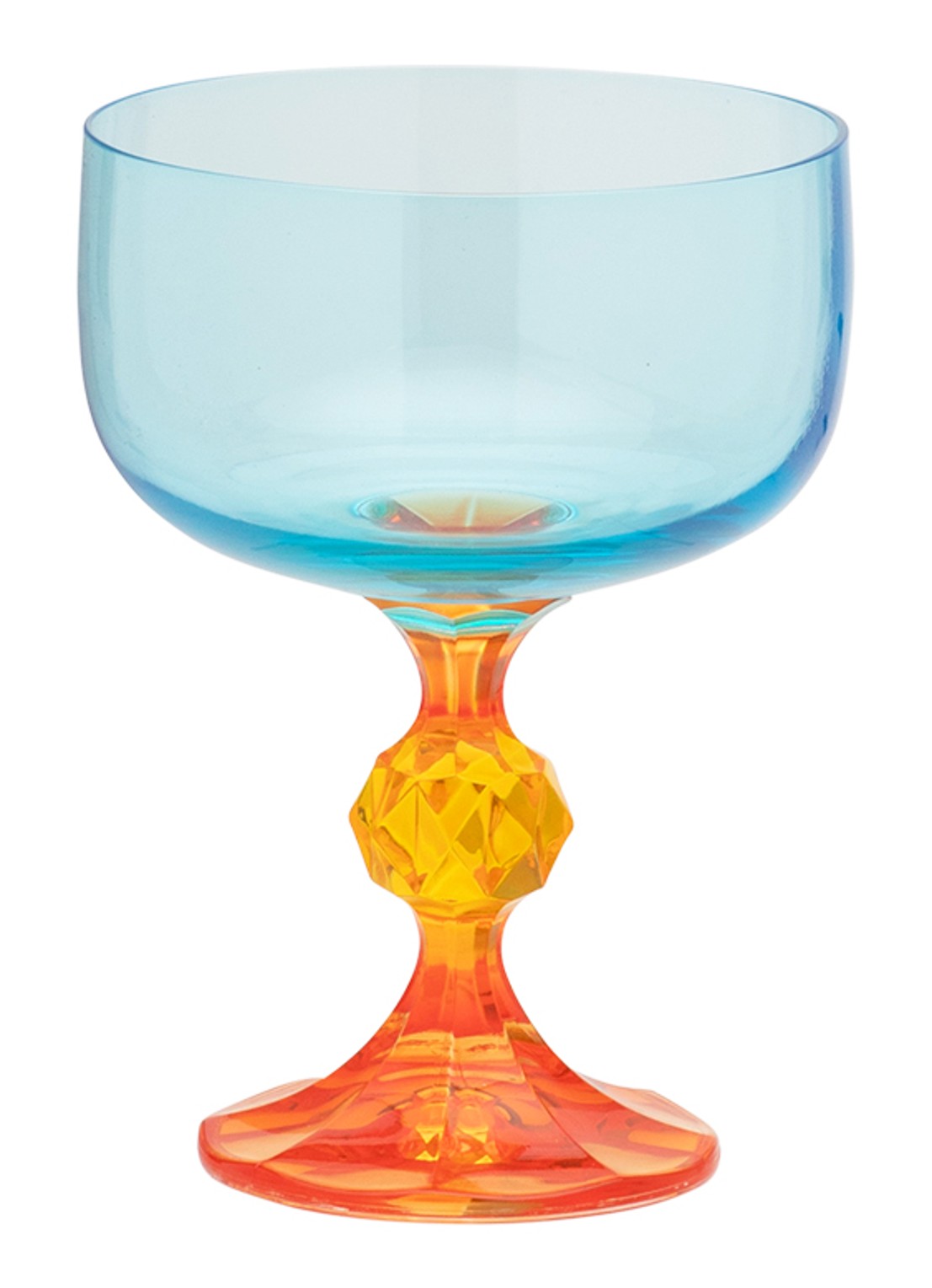 Anna + Nina Paradise cocktailglas - voorkant 2 multicolor