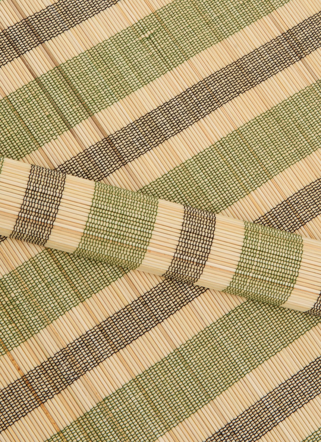 Anna + Nina Spiced Sugar placemat set van 2 - voorkant 2 groen