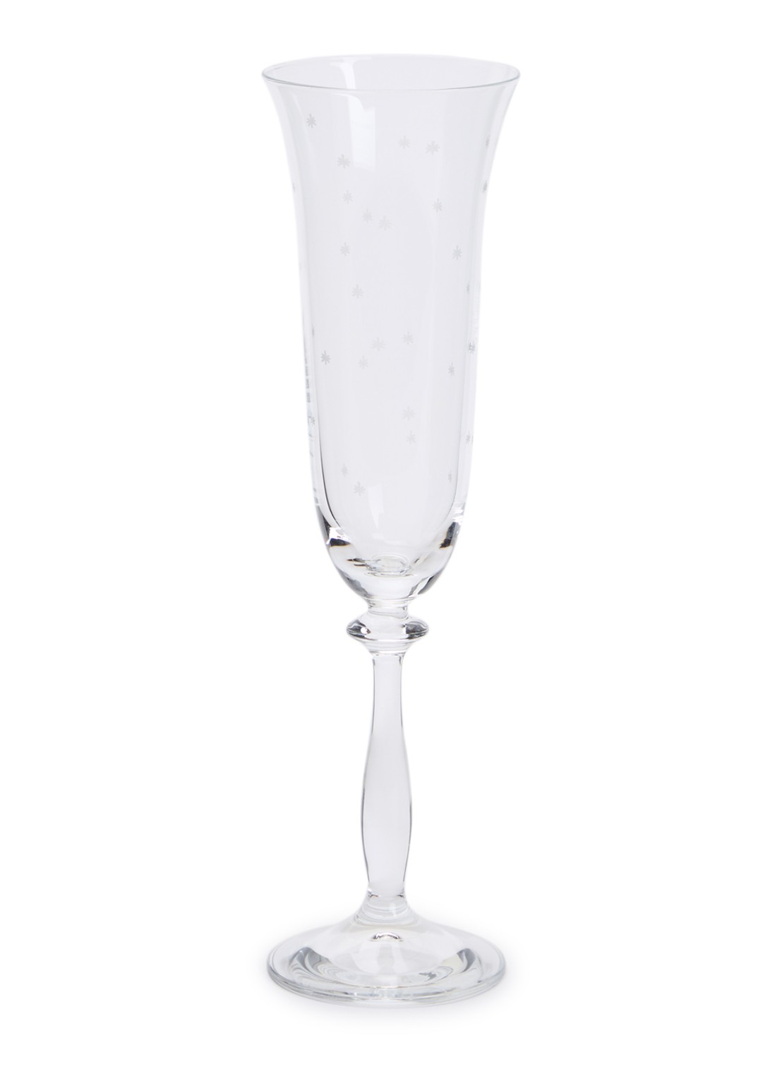 Anna + Nina Starry Eve champagne glas 20 cl - voorkant transparant