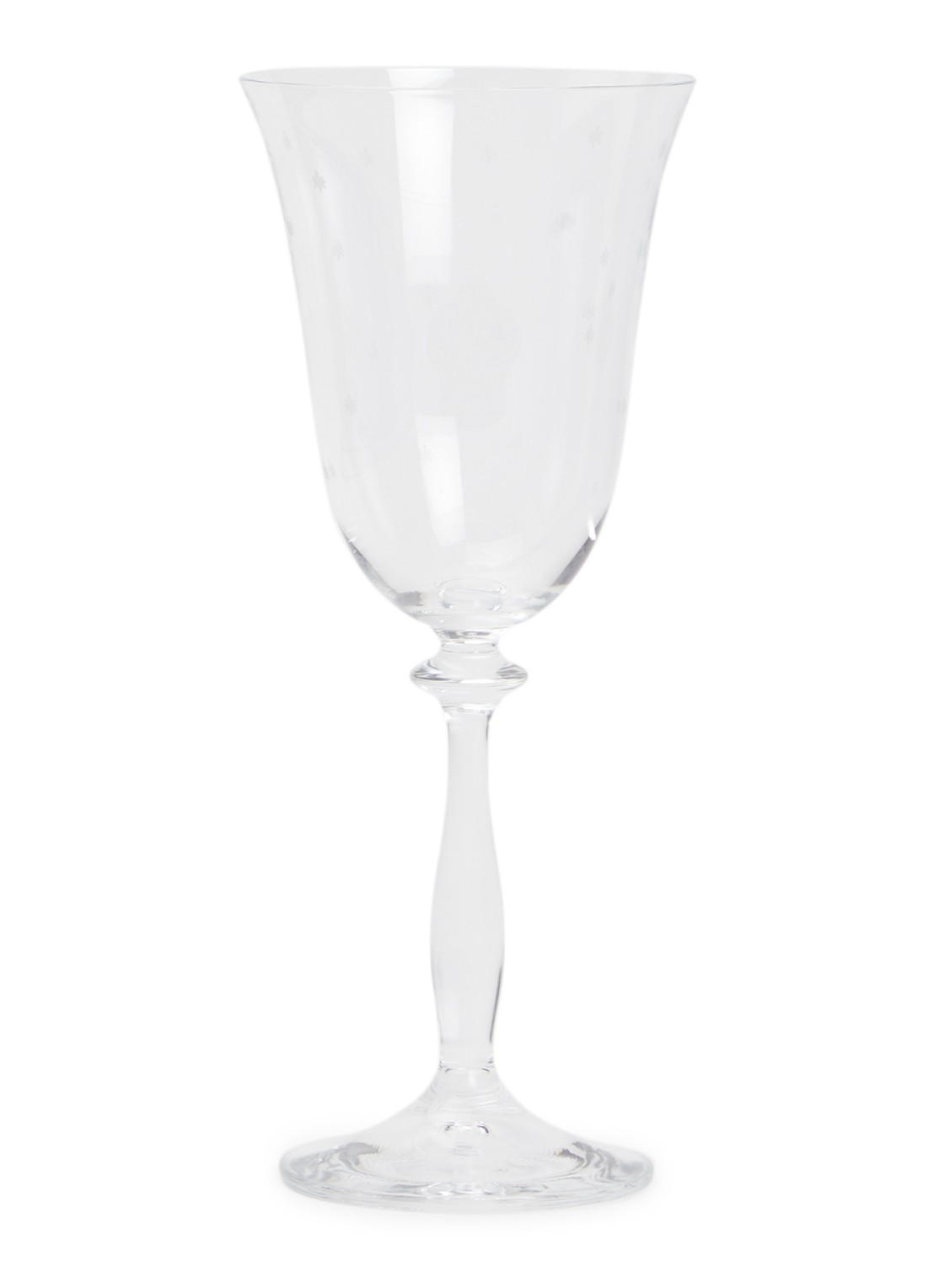 Anna + Nina Starry Eve wijnglas 15 cl - voorkant transparant