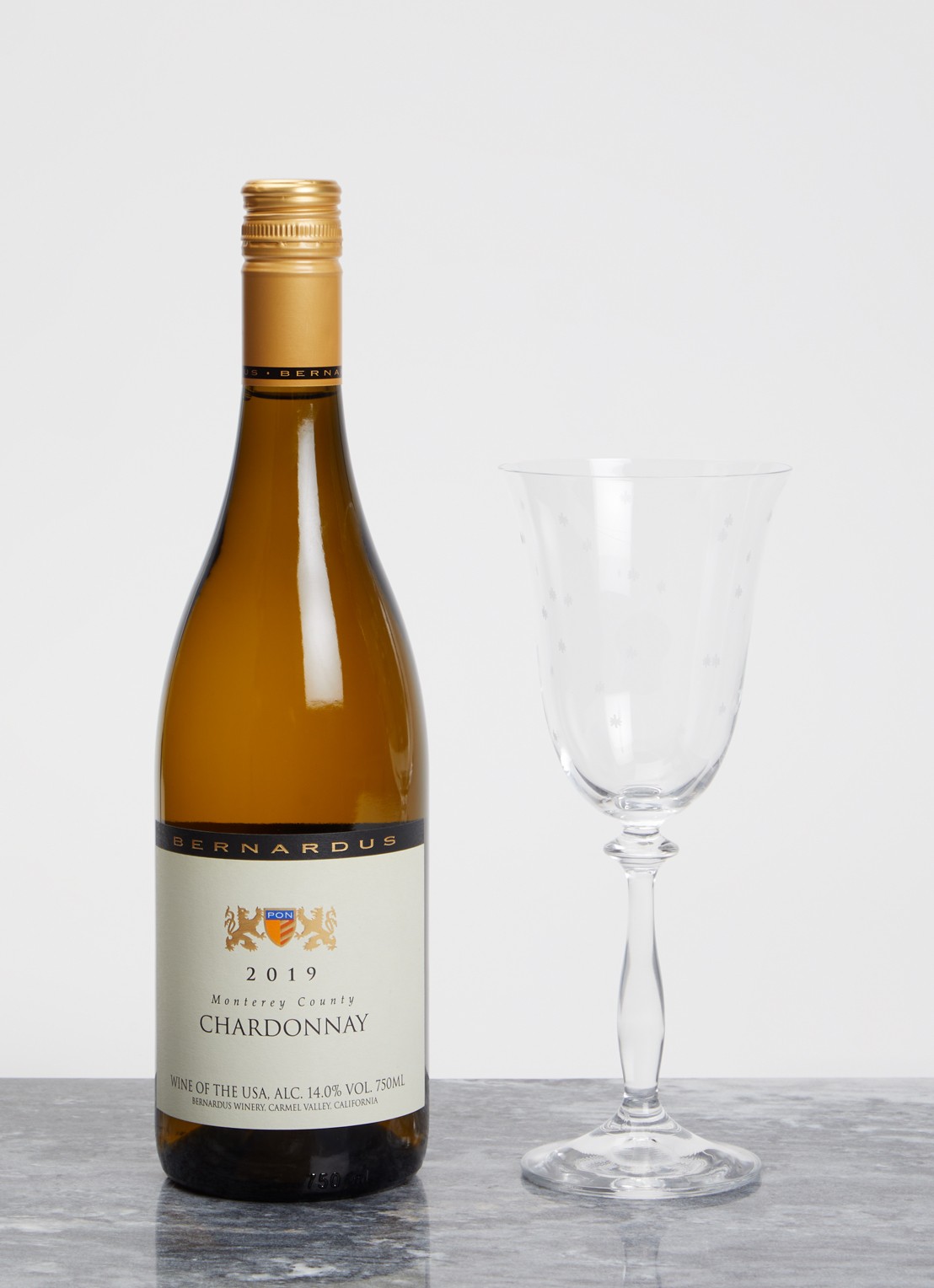 Anna + Nina Starry Eve wijnglas 15 cl - voorkant 2 transparant