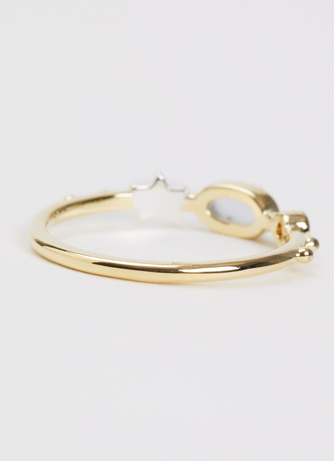 Anna + Nina Storybook ring verguld - detail goud