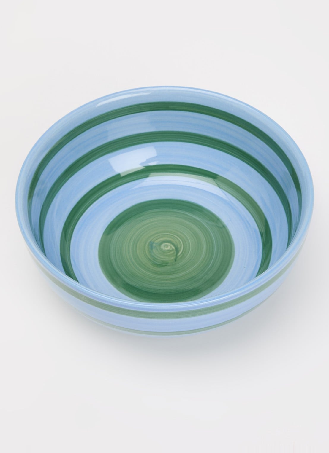 Anna + Nina Tide & Leaf kom - voorkant 2 blauw