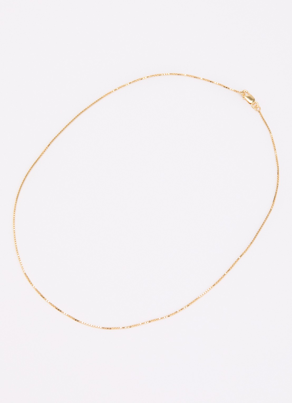 Anna + Nina Venetian ketting verguld - detail goud