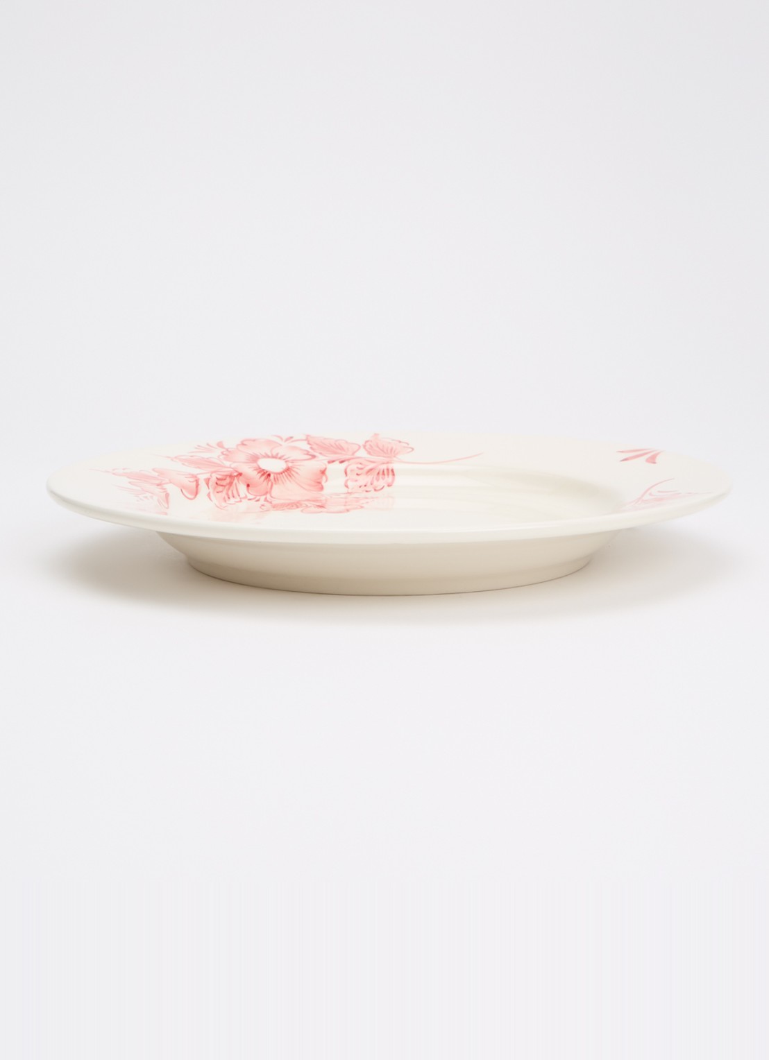 Anna + Nina Whimsical dinerbord 26 cm - voorkant 5 roze