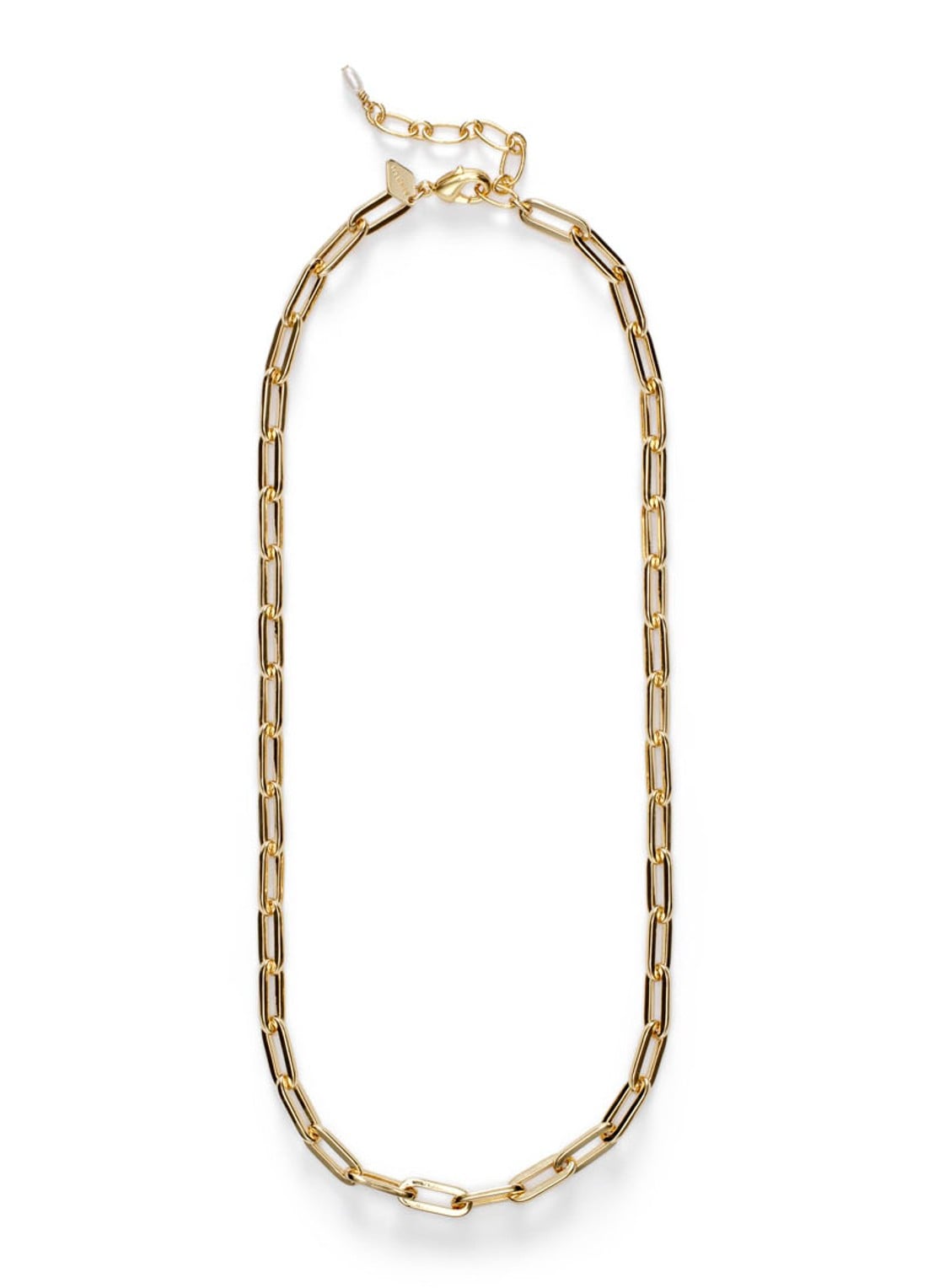 ANNI LU Golden Hour ketting verguld - voorkant goud