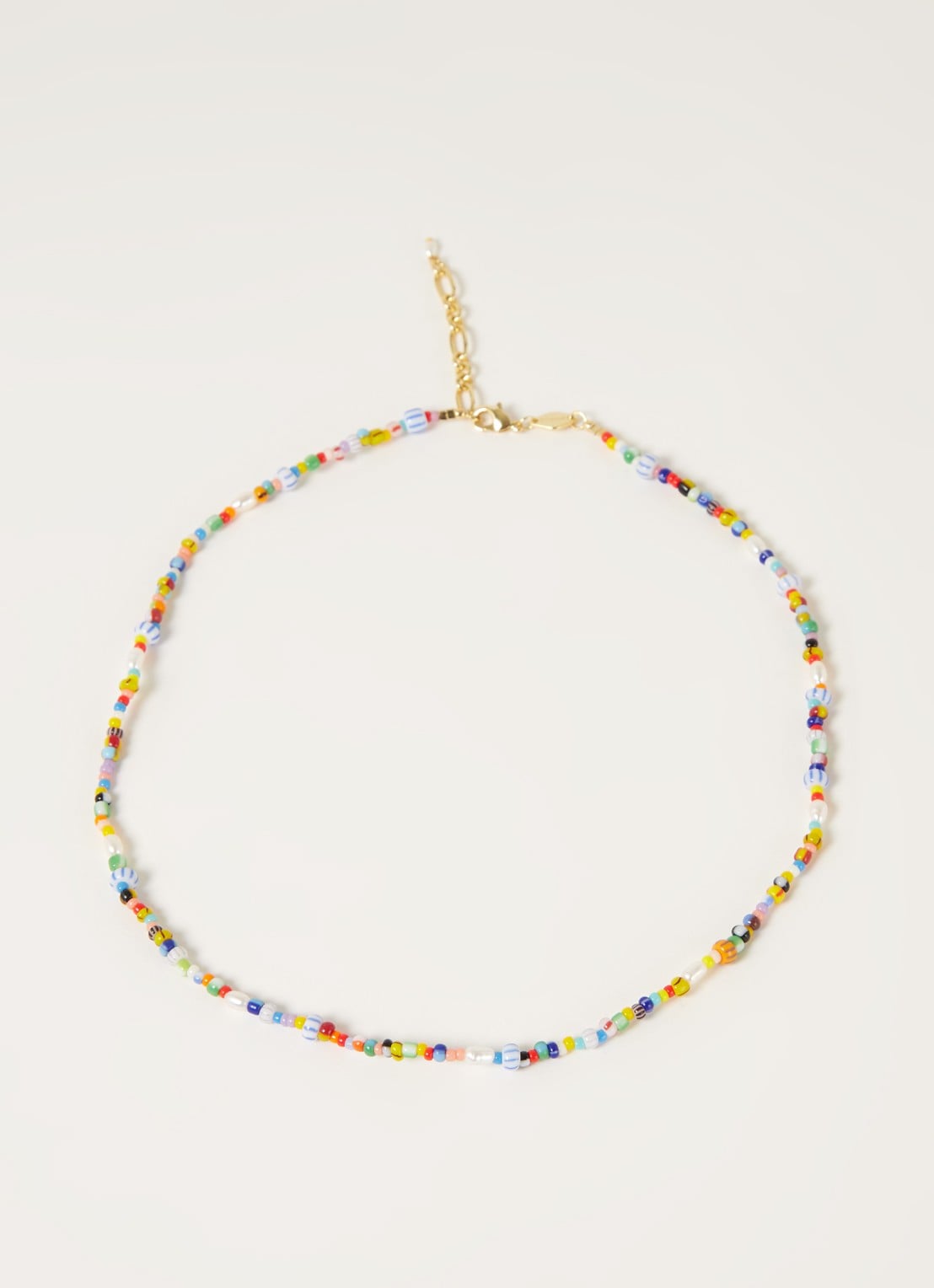 ANNI LU Petit Alaia ketting verguld - detail 4 multicolor