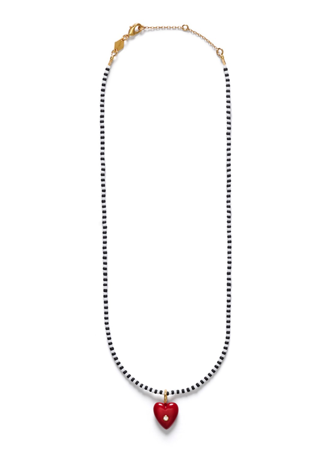 ANNI LU Pure Heart ketting - voorkant 2 ivoor