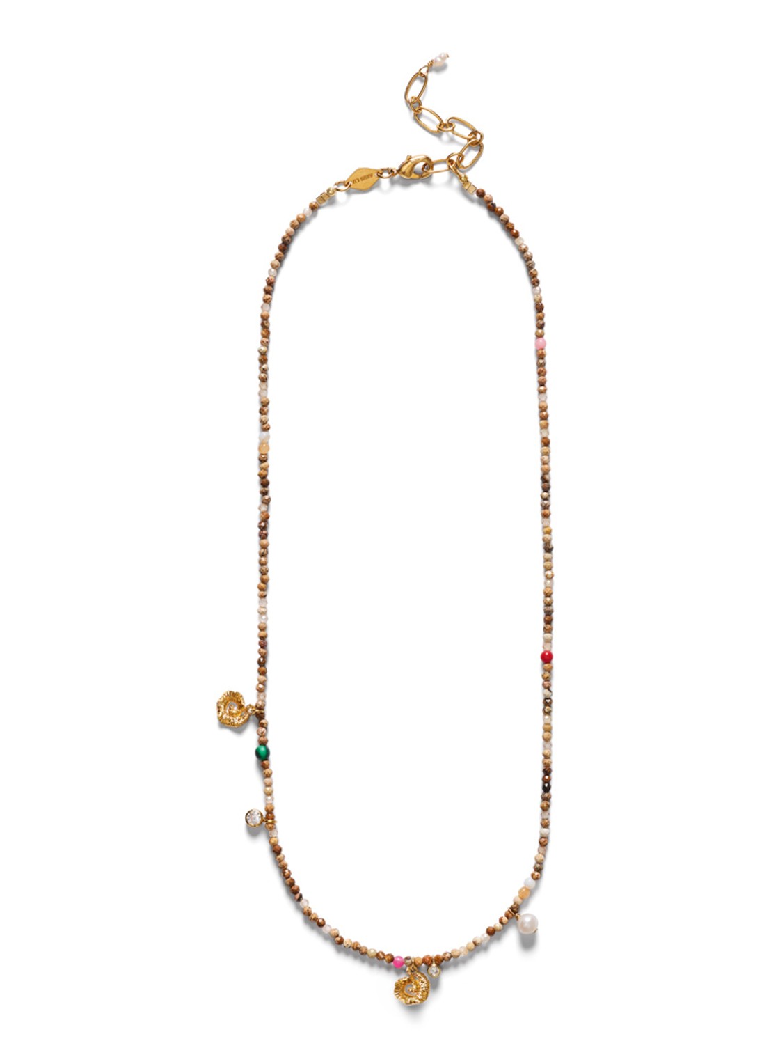 ANNI LU Sandy Harmony ketting - voorkant goud