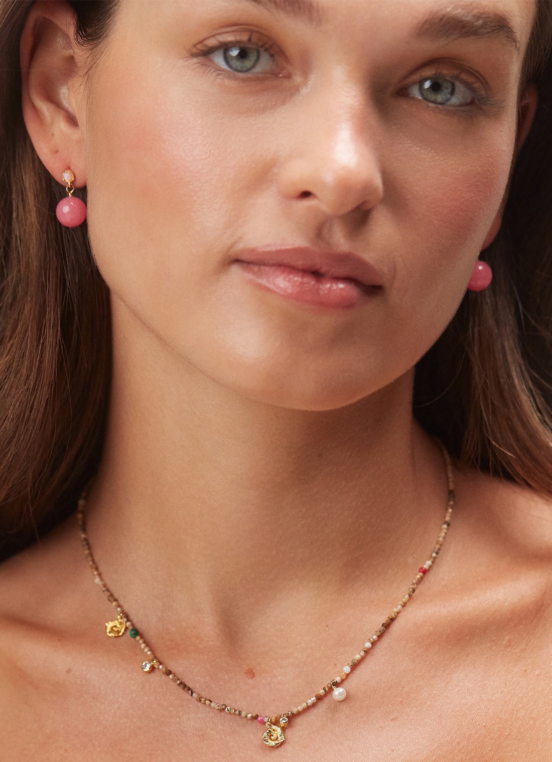 ANNI LU Sandy Harmony ketting - voorkant 2 goud