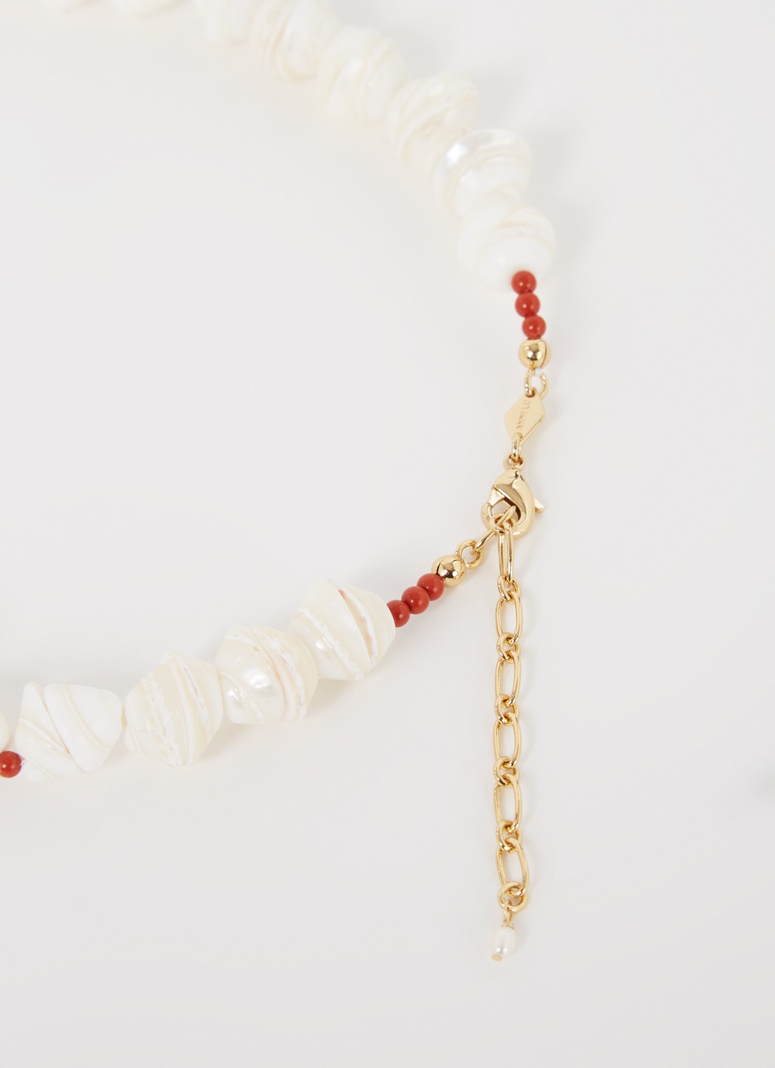 ANNI LU Seashell Smiles ketting  - detail 5 goud