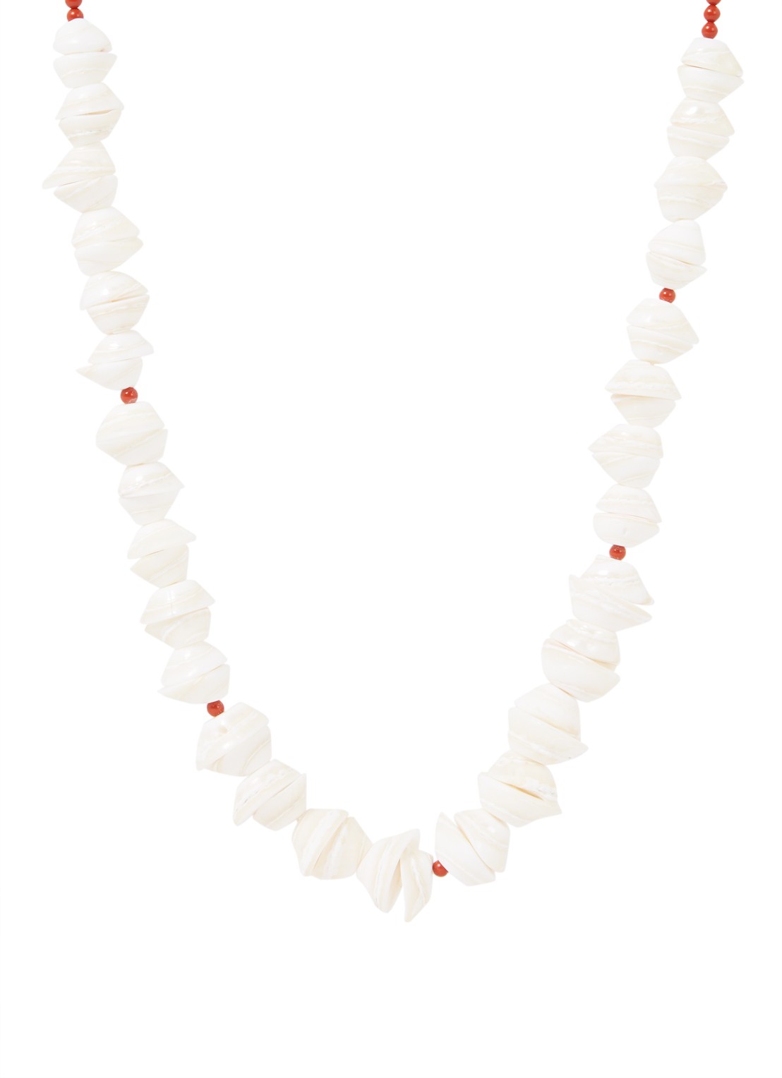 ANNI LU Seashell Smiles ketting  - voorkant goud