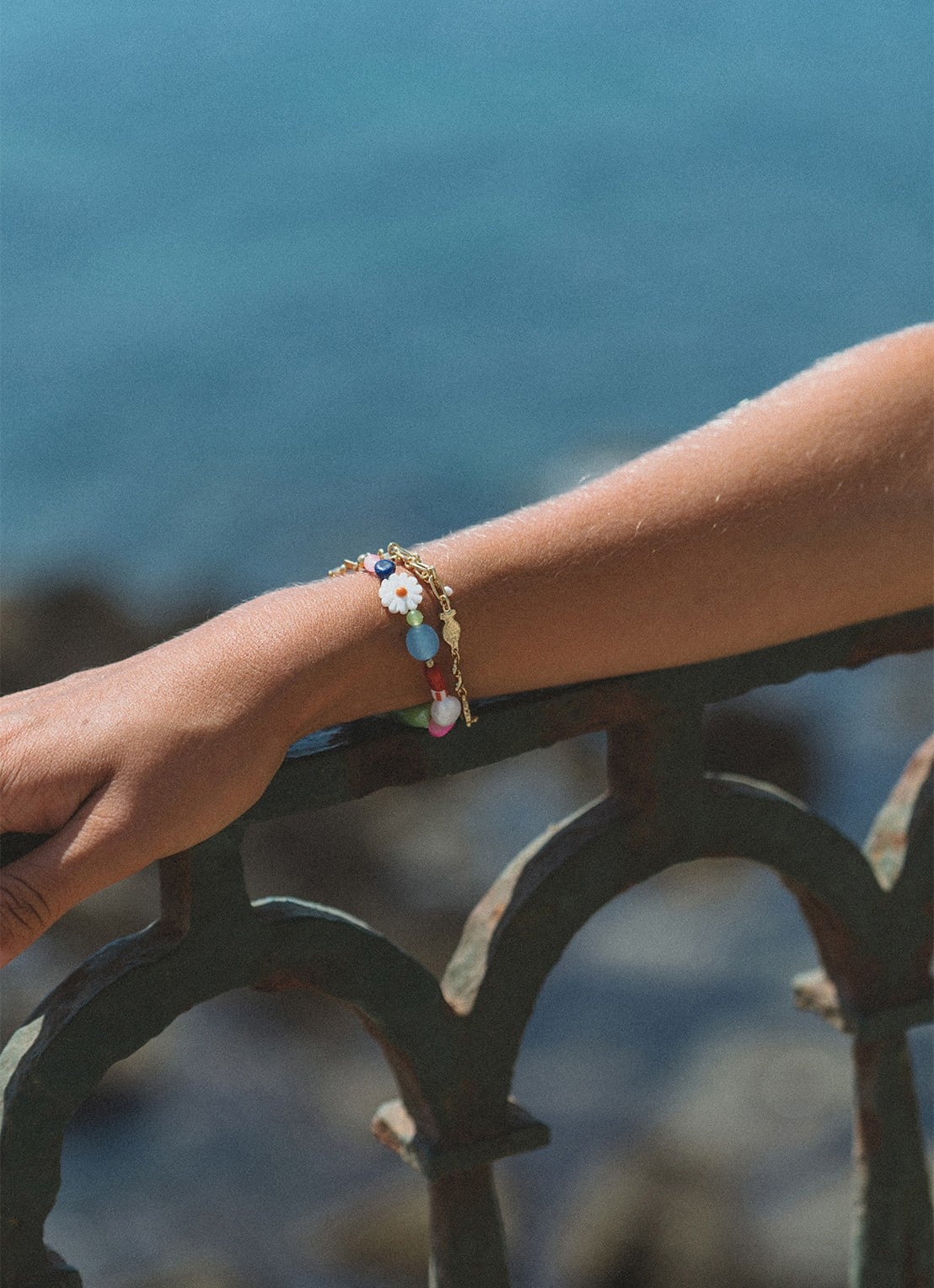 ANNI LU Summerstuff armband verguld  - detail goud