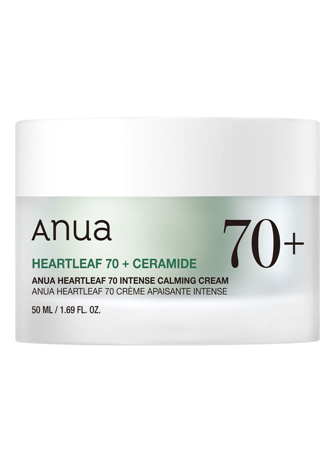 Anua Heartleaf 70% Intense Calming Cream - dag- en nachtcrème  - voorkant 2 undefined