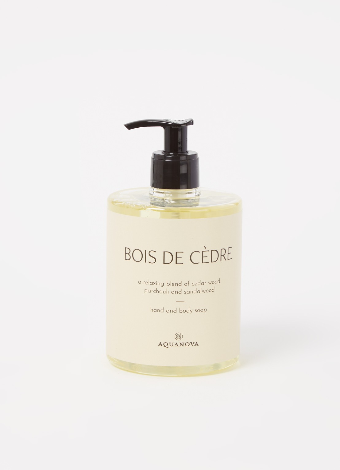Aquanova Bois de Cèdre handzeep 500 ml  - voorkant 2 undefined