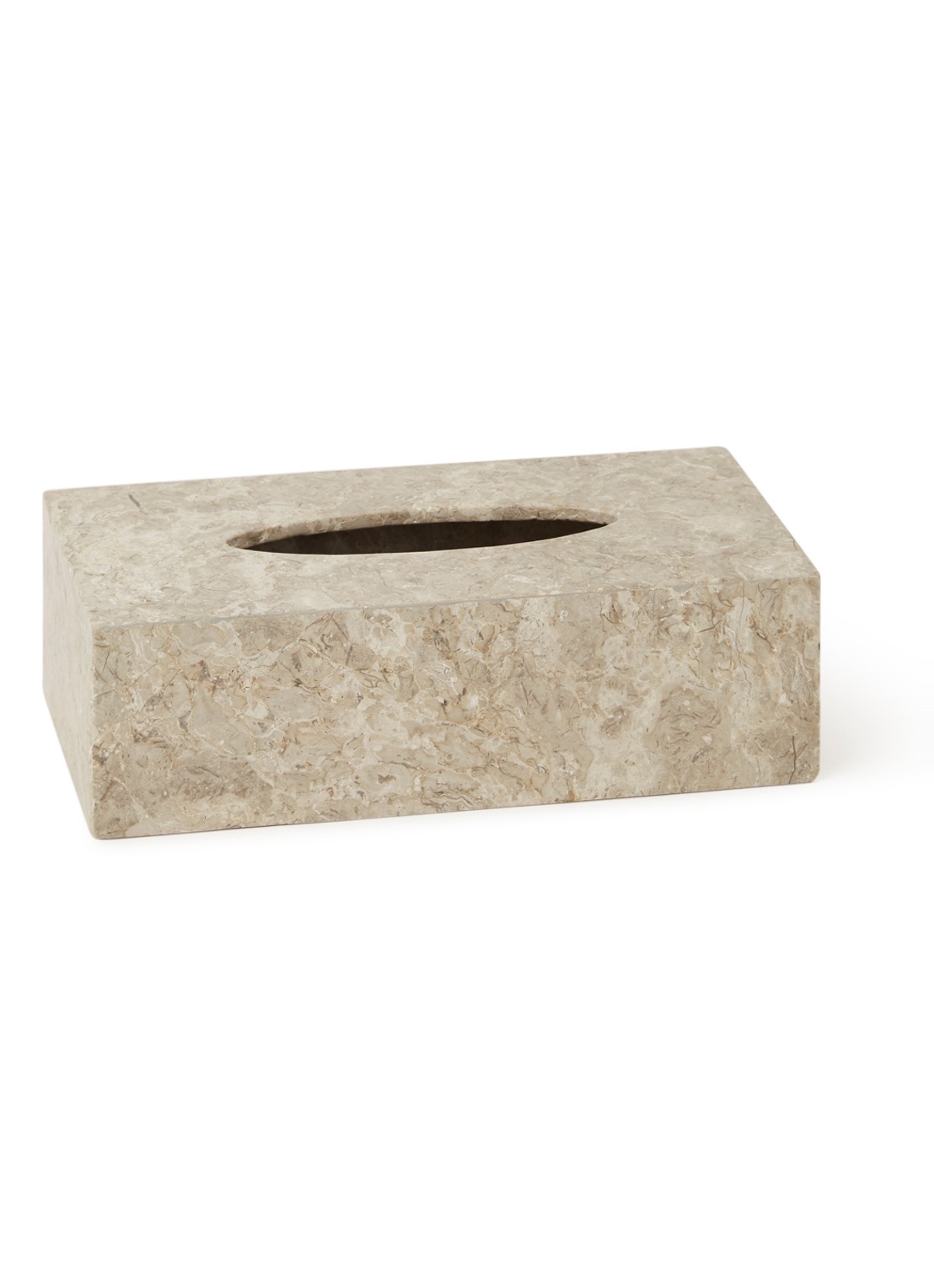 Aquanova Conor tissuebox - voorkant donkerbeige