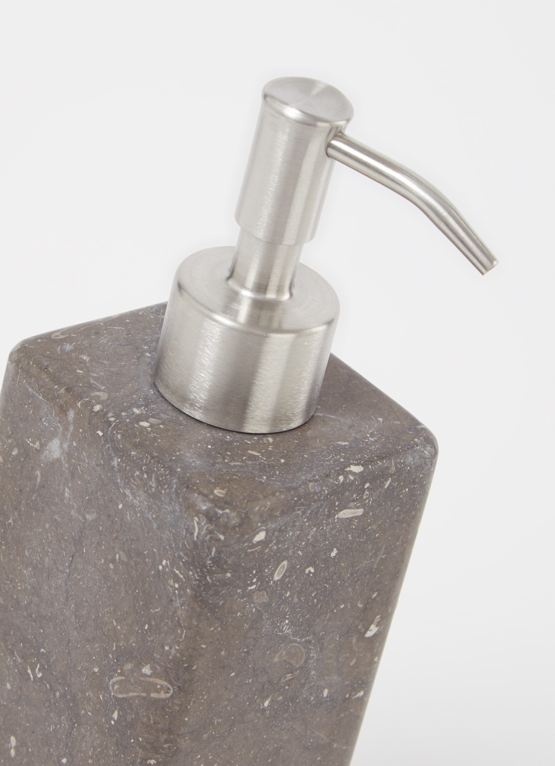 Aquanova Hammam zeepdispenser - voorkant 2 antraciet
