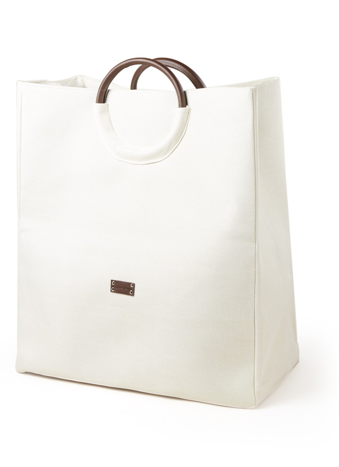 Aquanova Jada wasmand 48 cm - voorkant 2 ivoor