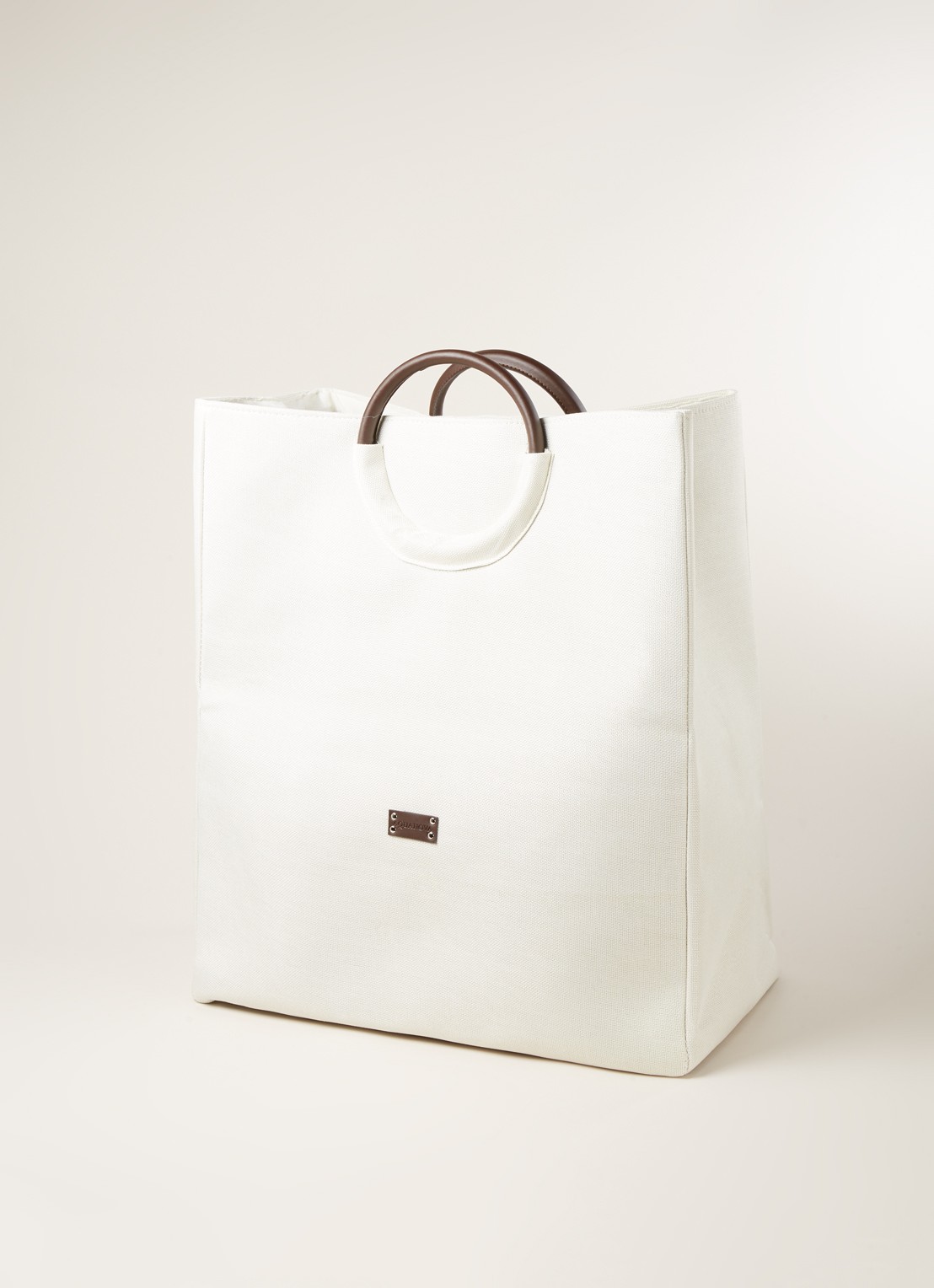 Aquanova Jada wasmand 48 cm - voorkant 3 ivoor
