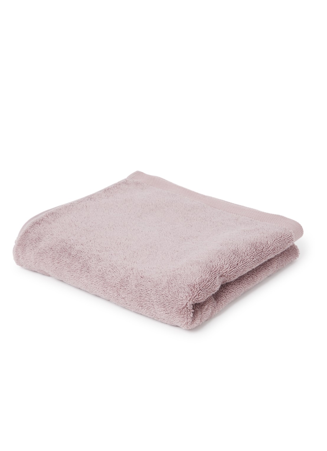 Aquanova London badhanddoek - 600 gr/m² - 55 x 100 cm - voorkant 2 taupe