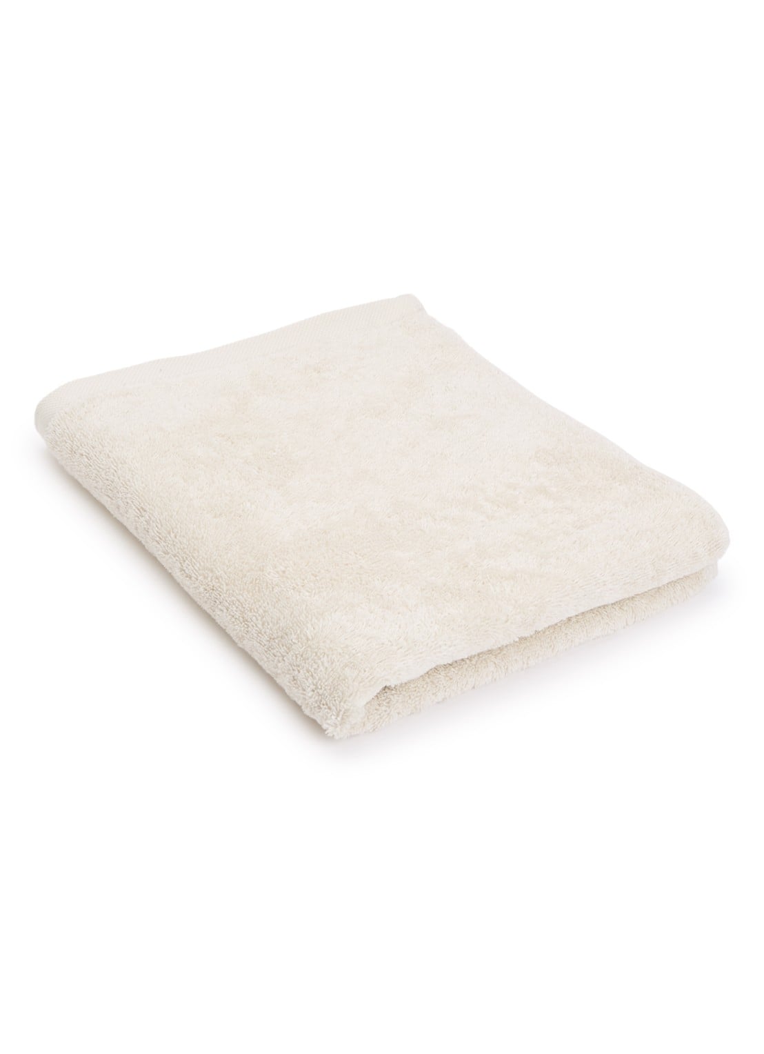 Aquanova London badhanddoek - 600 gr/m² - 55 x 100 cm - voorkant gebroken wit